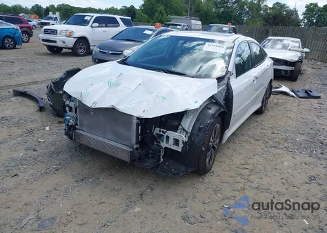 2017 Honda Civic Ex-L из США, поврежденный, VIN 19XFC1F70HE023390